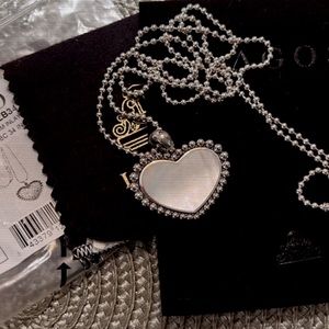 LAGOS ‘Maya’ Mother of Pearl Inlay Heart Pendant Necklace 34"